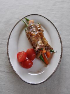 いんげん肉巻き-レシピのメイン写真