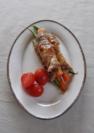いんげん肉巻き-レシピのメイン写真