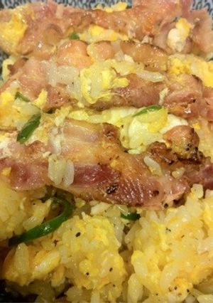 ベーコンガーリックチャーハン(´Д` )-レシピのメイン写真