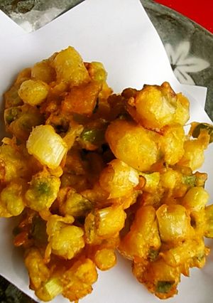 我が家の♪ねぎ味噌天ぷら-レシピのメイン写真