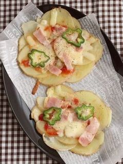 クリスピー★じゃが芋pizza-レシピのメイン写真