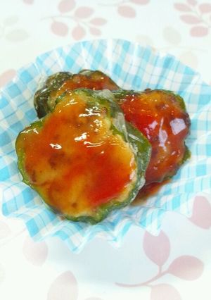 ピーマンのポテト詰め-レシピのメイン写真