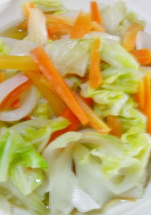 ヘルシー春野菜のあっさり蒸し煮-レシピのメイン写真