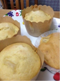 簡単!リンゴのカップケーキ-レシピのメイン写真