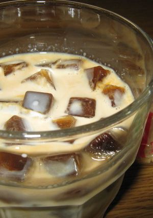 暑い日に冷たい氷コーヒー-レシピのメイン写真