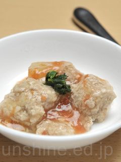 【離乳食 後期】ミートボールのトマト煮-レシピのメイン写真