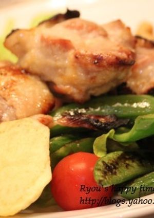 塩麹グリルチキン野菜添え-レシピのメイン写真