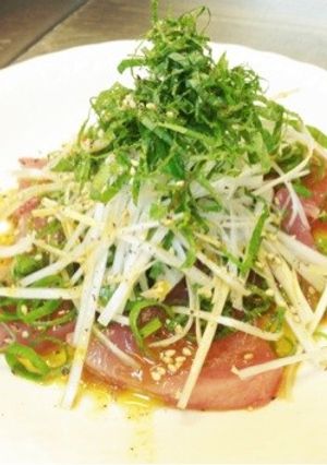 シンプル☆洋風お刺身-レシピのメイン写真