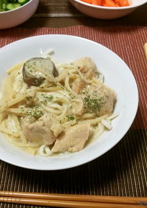 グリーンカレーヌードル-レシピのメイン写真