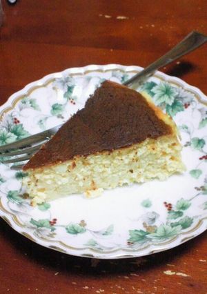 簡単!　濃厚おからチーズケーキ♪-レシピのメイン写真