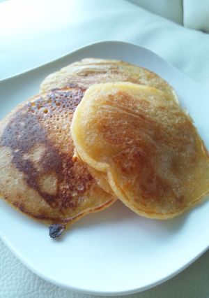 【離乳食・後期】人参バナナホットケーキ-レシピのメイン写真