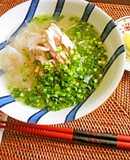 スープも手作り☆そうめんフォー