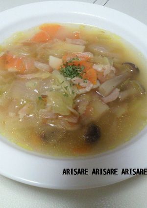 たっぷり野菜のあっさりスープ-レシピのメイン写真