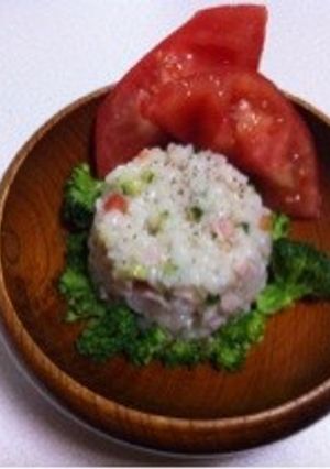さっぱりお米のサラダ-レシピのメイン写真
