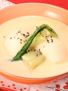 かぶの豆乳すうぷ-レシピのメイン写真