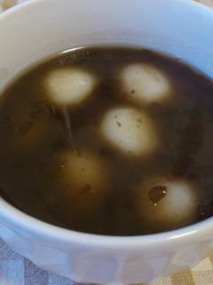白玉ぜんざい-レシピのメイン写真