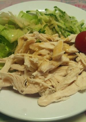 パサパサしない～♪胸肉棒々鶏♪-レシピのメイン写真