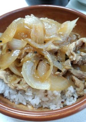 簡単豚丼(^^)-レシピのメイン写真