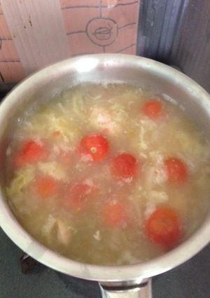 鶏トマトスープ-レシピのメイン写真