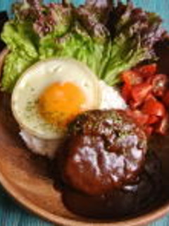 マヨネーズでふんわりハンバーグ-レシピのメイン写真