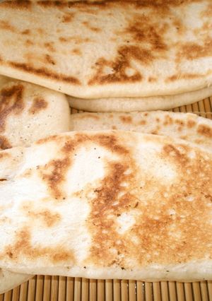 フライパンでナン-レシピのメイン写真