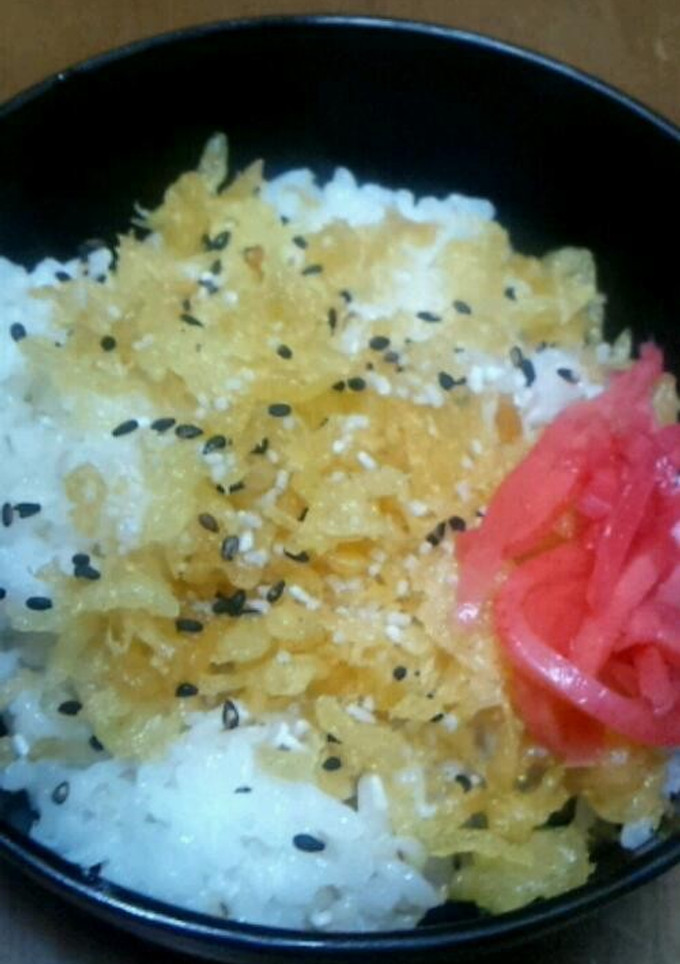たったこれだけの旨飯『タヌキご飯 』-レシピのメイン写真