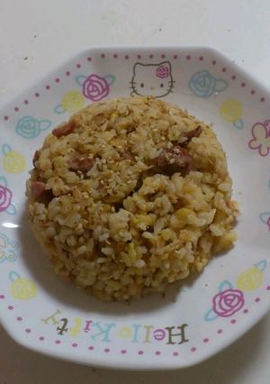 和風☆梅ツナ☆チャーハン-レシピのメイン写真