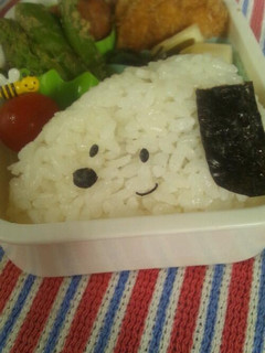 キャラ弁*海苔だけで!簡単スヌーピー弁当-レシピのメイン写真