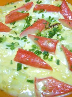 長ネギとカニカマの♪簡単和風グラタン♪-レシピのメイン写真