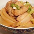 楽チン~鶏肉と玉ねぎのチリソース蒸し煮