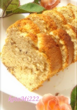 * ミルクティーパウンドケーキ *-レシピのメイン写真