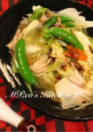 塩分カット!!スープも飲める塩ラーメン-レシピのメイン写真