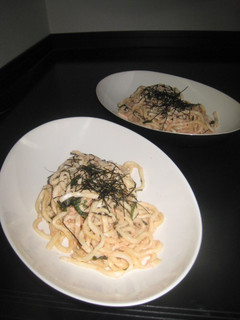 しそ風味☆明太バター焼きうどん-レシピのメイン写真