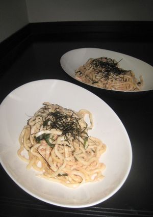 しそ風味☆明太バター焼きうどん-レシピのメイン写真