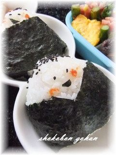 ちょこっとキャラ弁☆簡単すぎるおにぎり君-レシピのメイン写真