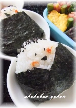 ちょこっとキャラ弁☆簡単すぎるおにぎり君-レシピのメイン写真