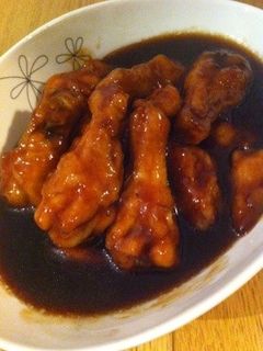 鶏手羽元の甘酢かけ♪-レシピのメイン写真