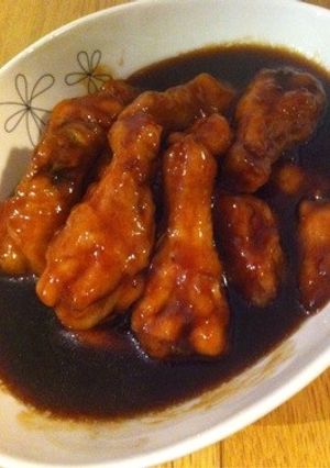鶏手羽元の甘酢かけ♪-レシピのメイン写真
