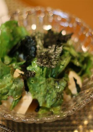 豆腐とレタスの和風サラダ-レシピのメイン写真