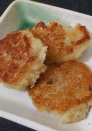 じゃがいもの落とし焼き　アンチョビ風味-レシピのメイン写真