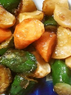 きゅうりと根菜の甘酢炒め-レシピのメイン写真