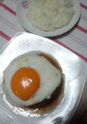 てりやきハンバーグ~目玉焼きのせ~-レシピのメイン写真
