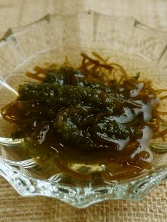 感動♡♥海ぶどうともずくの酢の物-レシピのメイン写真