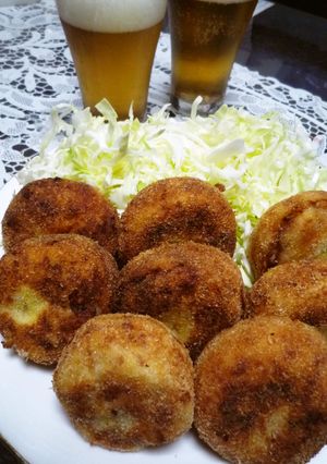昔ながらのポテトコロッケ-レシピのメイン写真