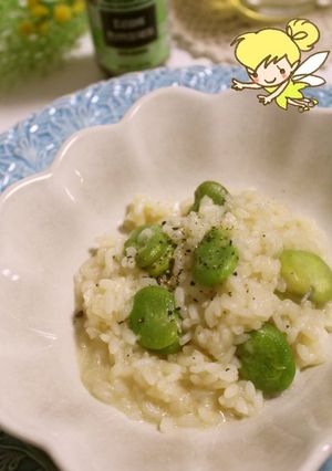 ✿初夏限定✿そら豆のリゾット-レシピのメイン写真