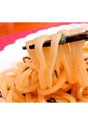 冷凍うどんで,ほっこり塩こんぶうどん-レシピのメイン写真