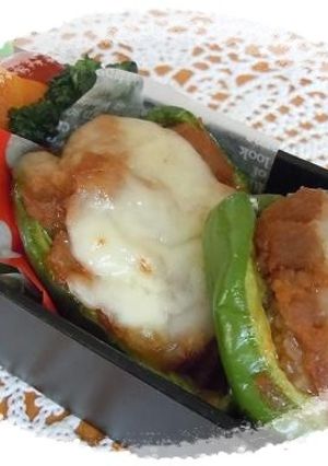 簡単ピーマン肉詰め-レシピのメイン写真