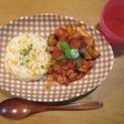 ゴロゴロ野菜たっぷりのラタトゥイユ。
