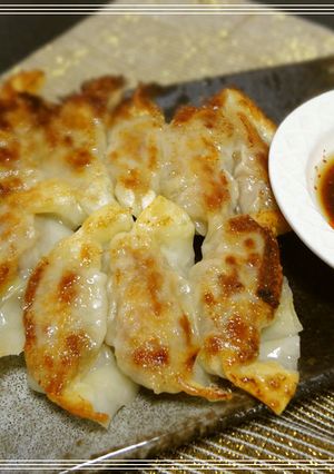 豚バラで餃子♪-レシピのメイン写真