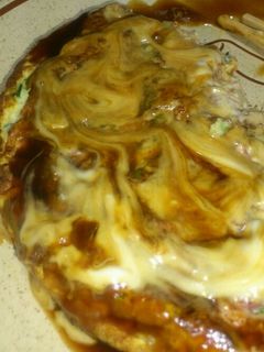 お好み焼き風玉子焼き-レシピのメイン写真